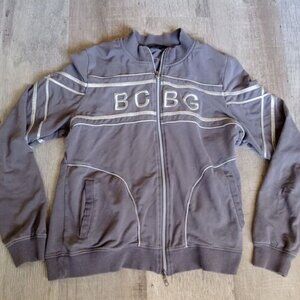 Hoodie Women’s Gray full zip Jacket Logo